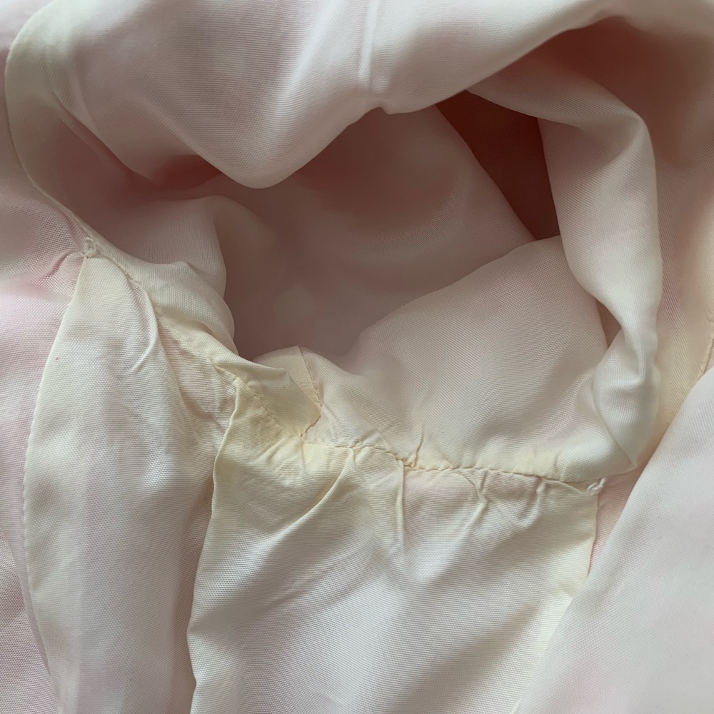 Pink and white vintage blouse - Picture 5 of 6